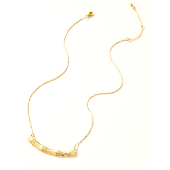 Anthropologie Jewelry - Anthro Bamboo Bar Necklace LIKE NEW!